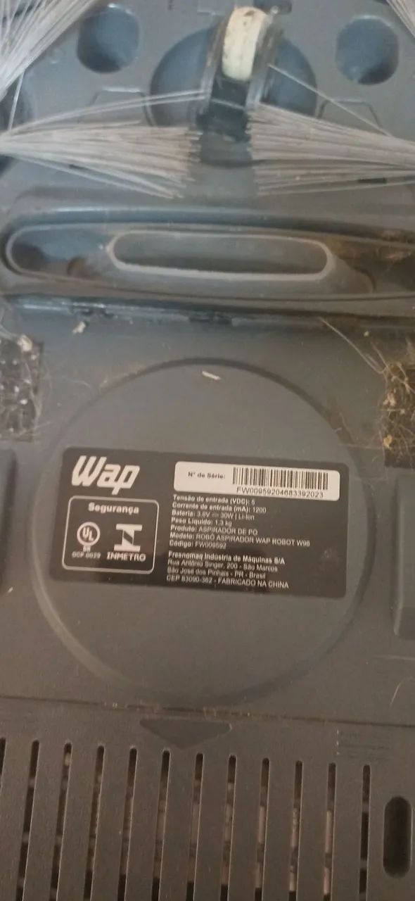 Robô aspirador wap w96 30w seminovo  - Foto 5