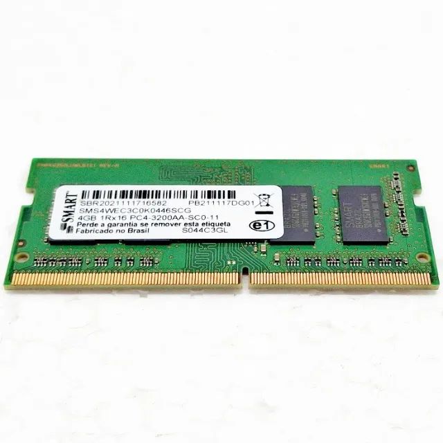 Memória RAM Notebook 4GB DDR4 3200 SODimm SMART - Foto 5