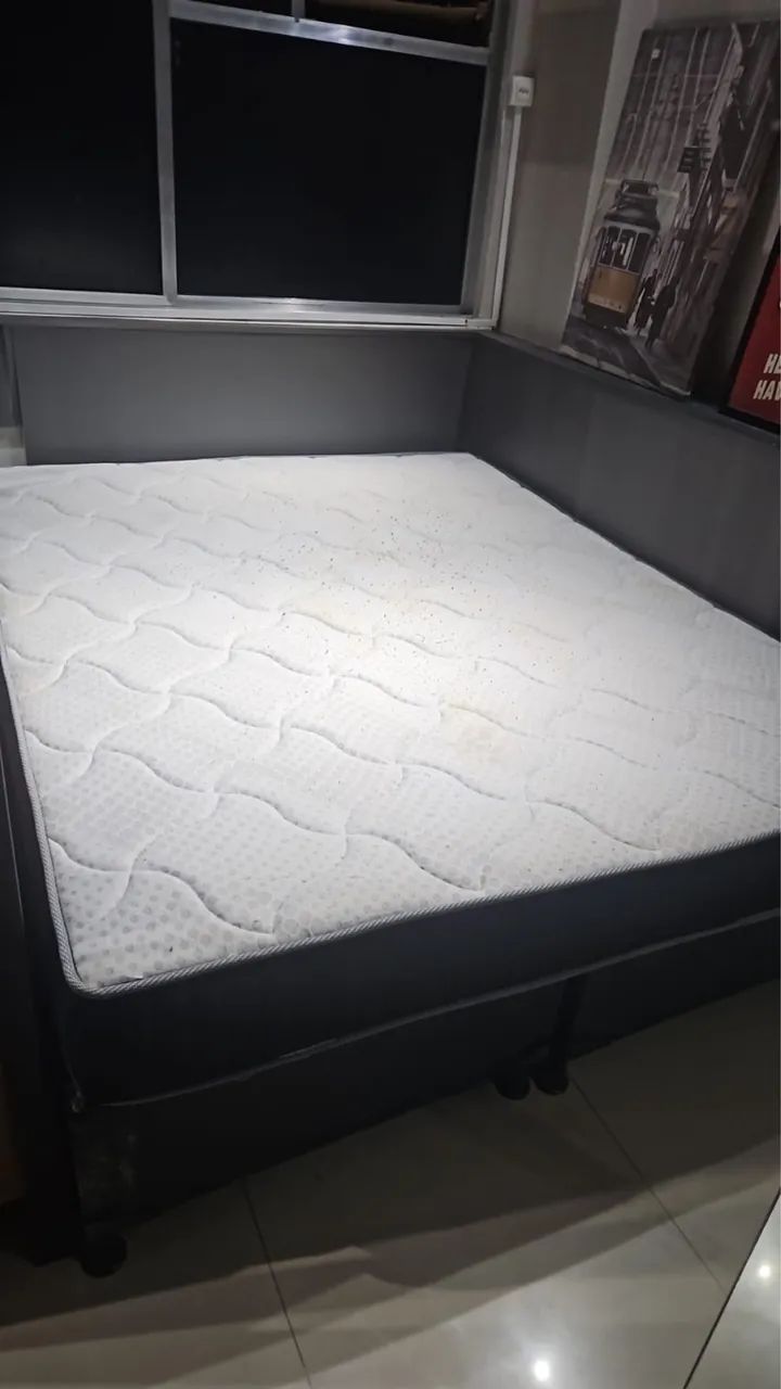 Cama box king size à venda  - Foto 2