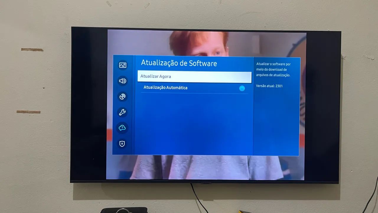 Samsung UHD 4K AU7700 de 50 polegadas - Foto 2