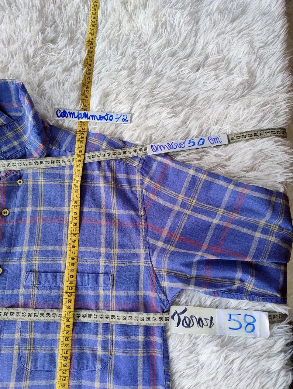 Camisa Richards trade Xadrez p - Foto 5