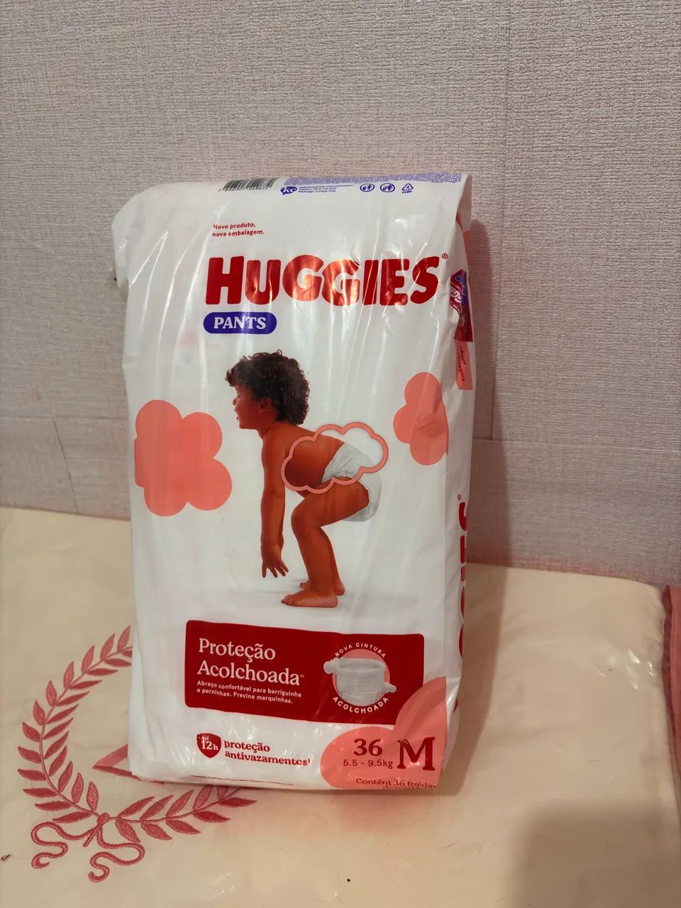 FRALDAS HUGGIES PANTS - M 36U - Foto 2
