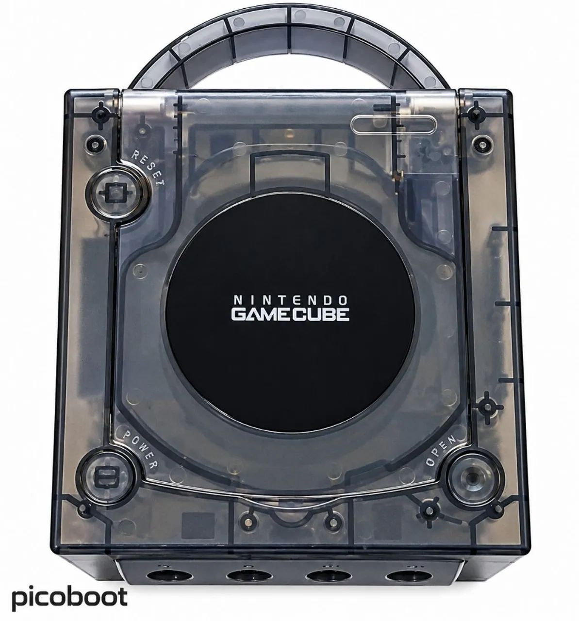 Nintendo Game Cube Picoboot Clear Black