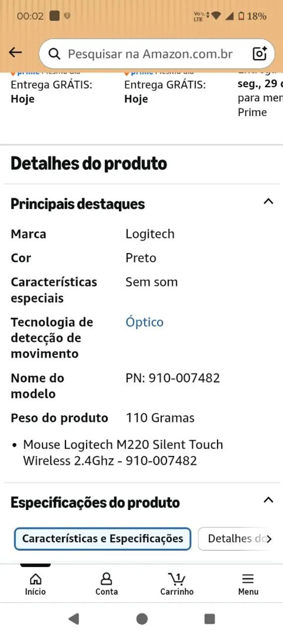 Mouse sem fio gamer  - Foto 2