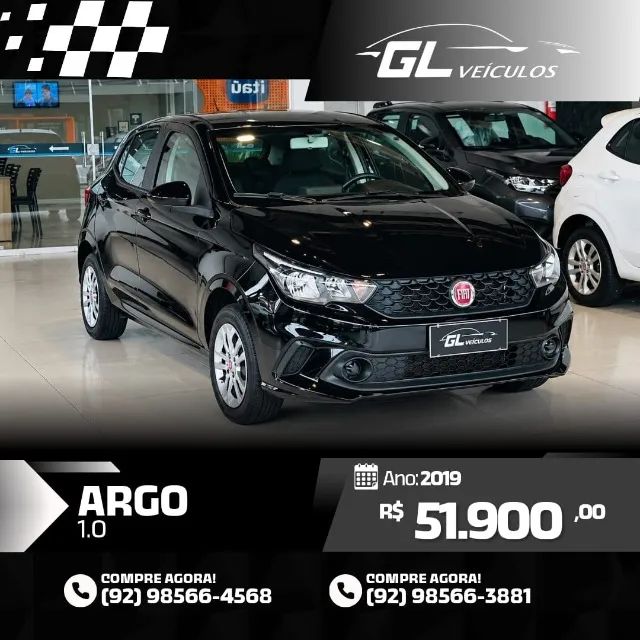 Fiat Argo 1.0 6V Flex. 2019