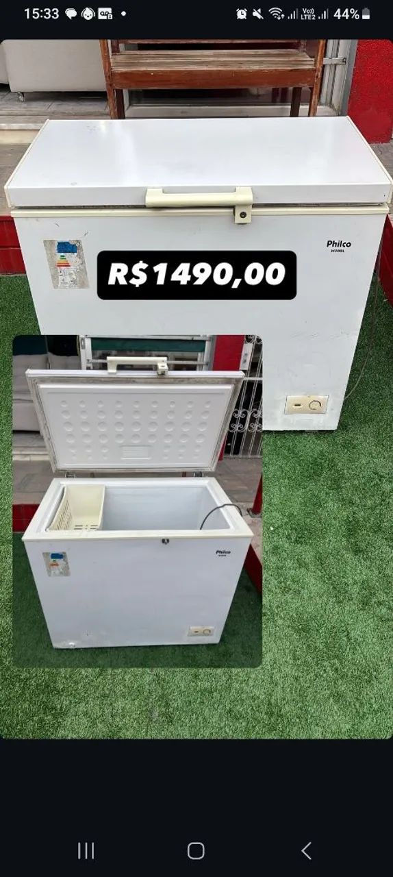 Freezer Seminovo 200 L