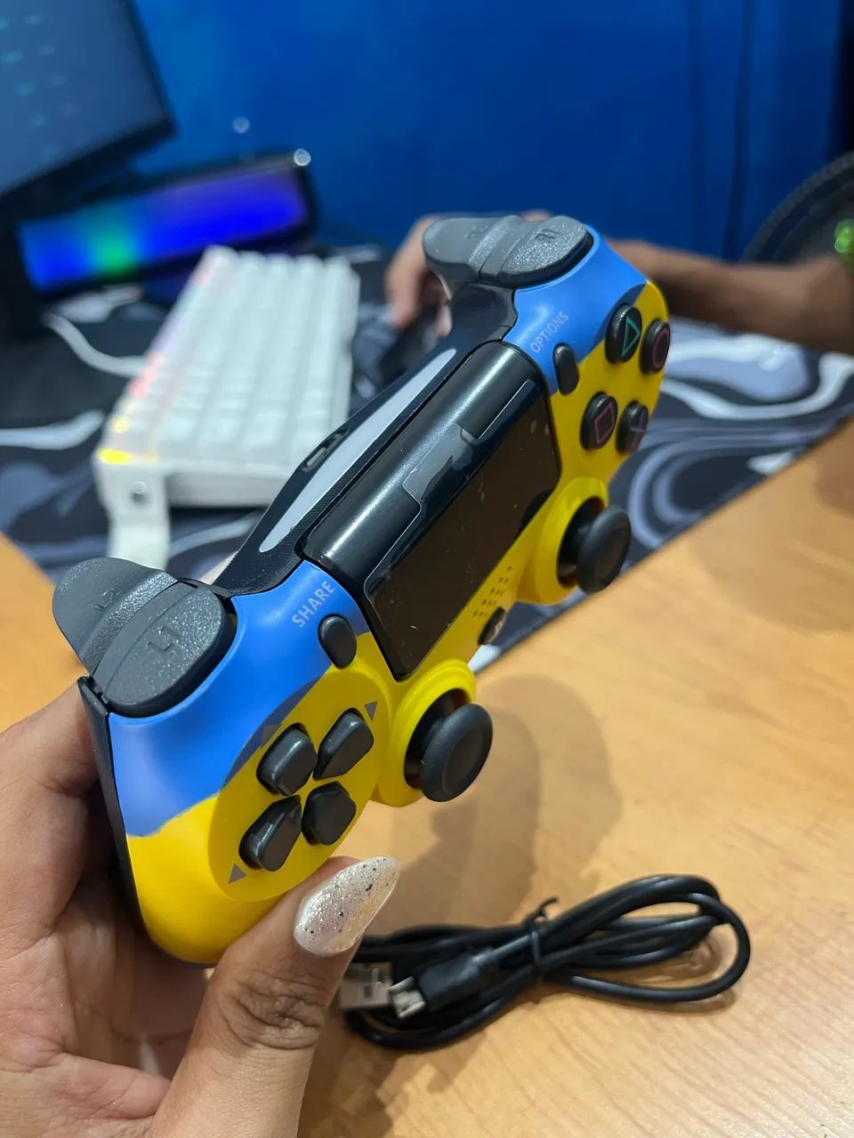 Controle de PS4 - Foto 4