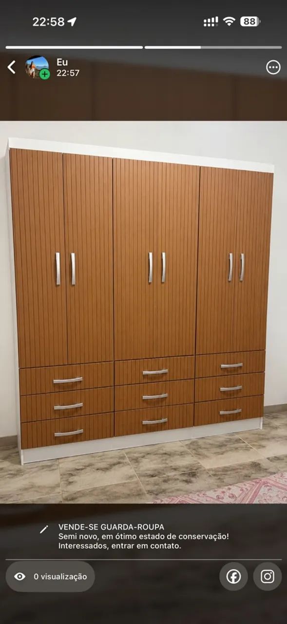 Vende se guarda roupa 
