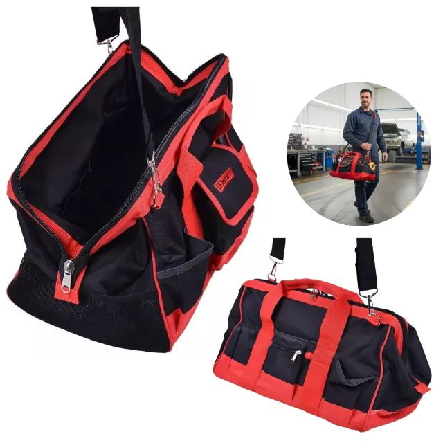 Bolsa para Ferramentas 18 Polegadas MTX Reforçada com 32 Bolsos para Organização - SFM04 - Foto 4