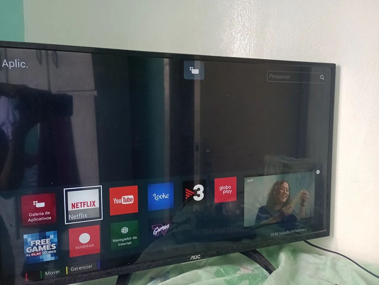 Vendo televisão smart 
