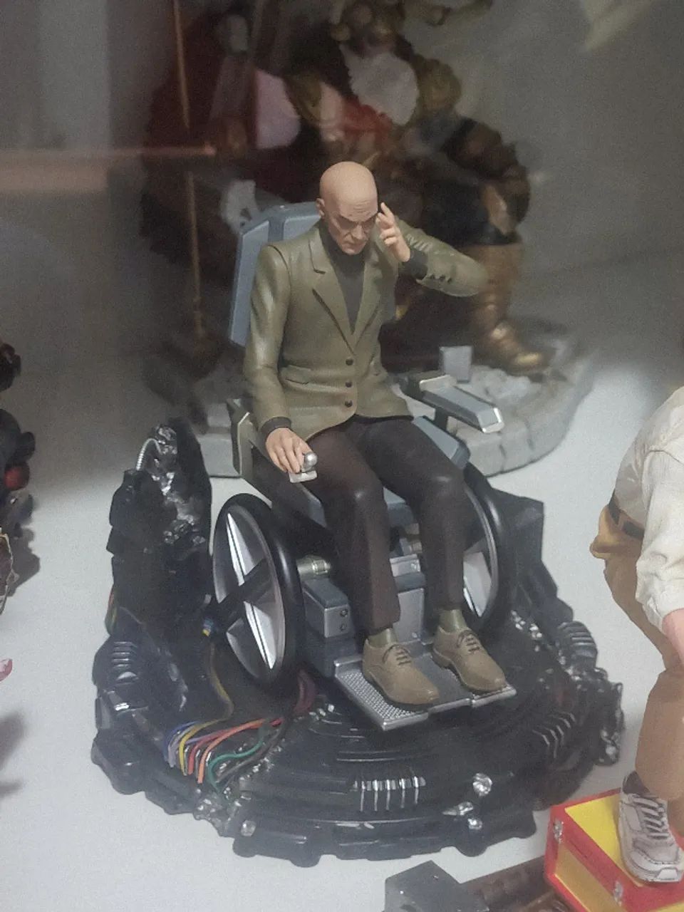 Professor Xavier Iron Studios Exclusivo CCXP 1/10 Caixa Parda