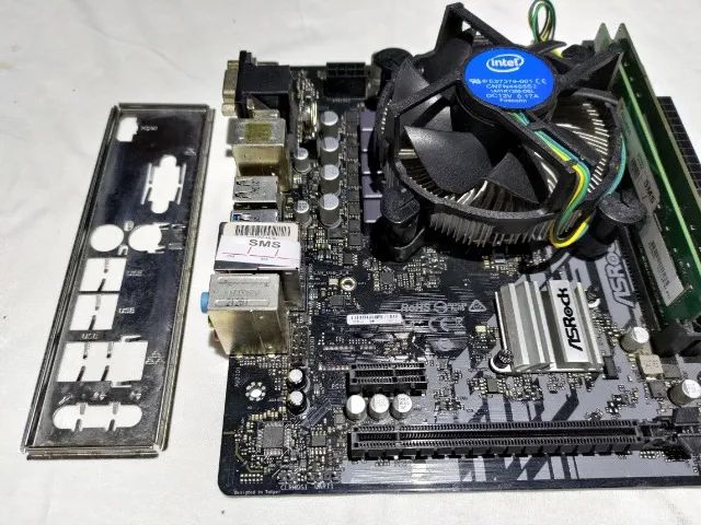 KIT CORE I3 10100 COM 8 GIGAS DDR 4