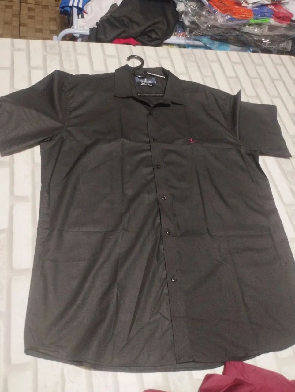 camisas social manga curta da marca dudalina  - Foto 3