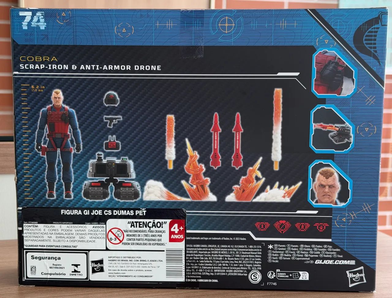 GI Joe Classified Scrap-Iron e Anti-Armor Drone - Foto 2