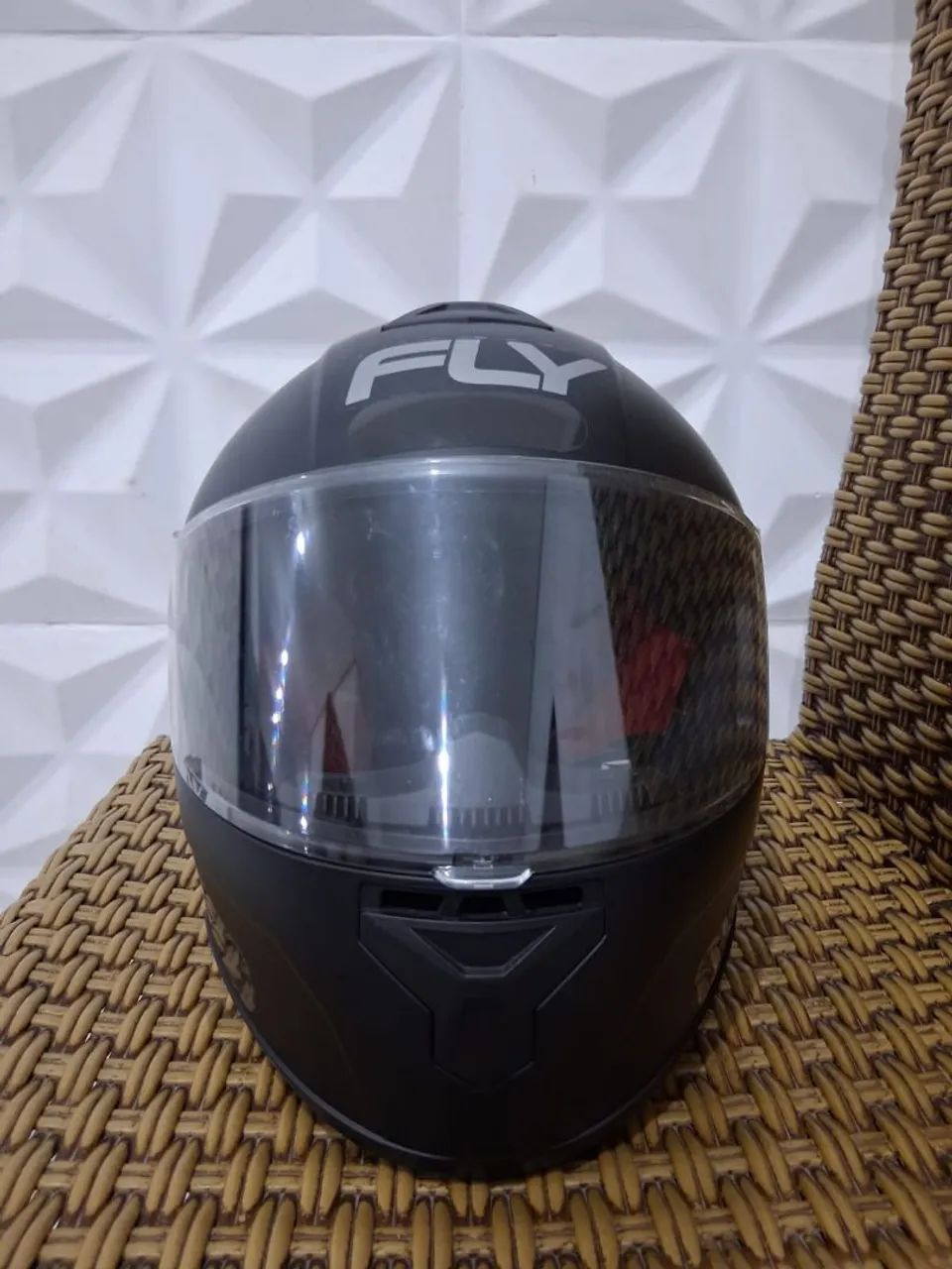 Capacete Fly Drive 2 Classic Preto Fosco - Foto 4