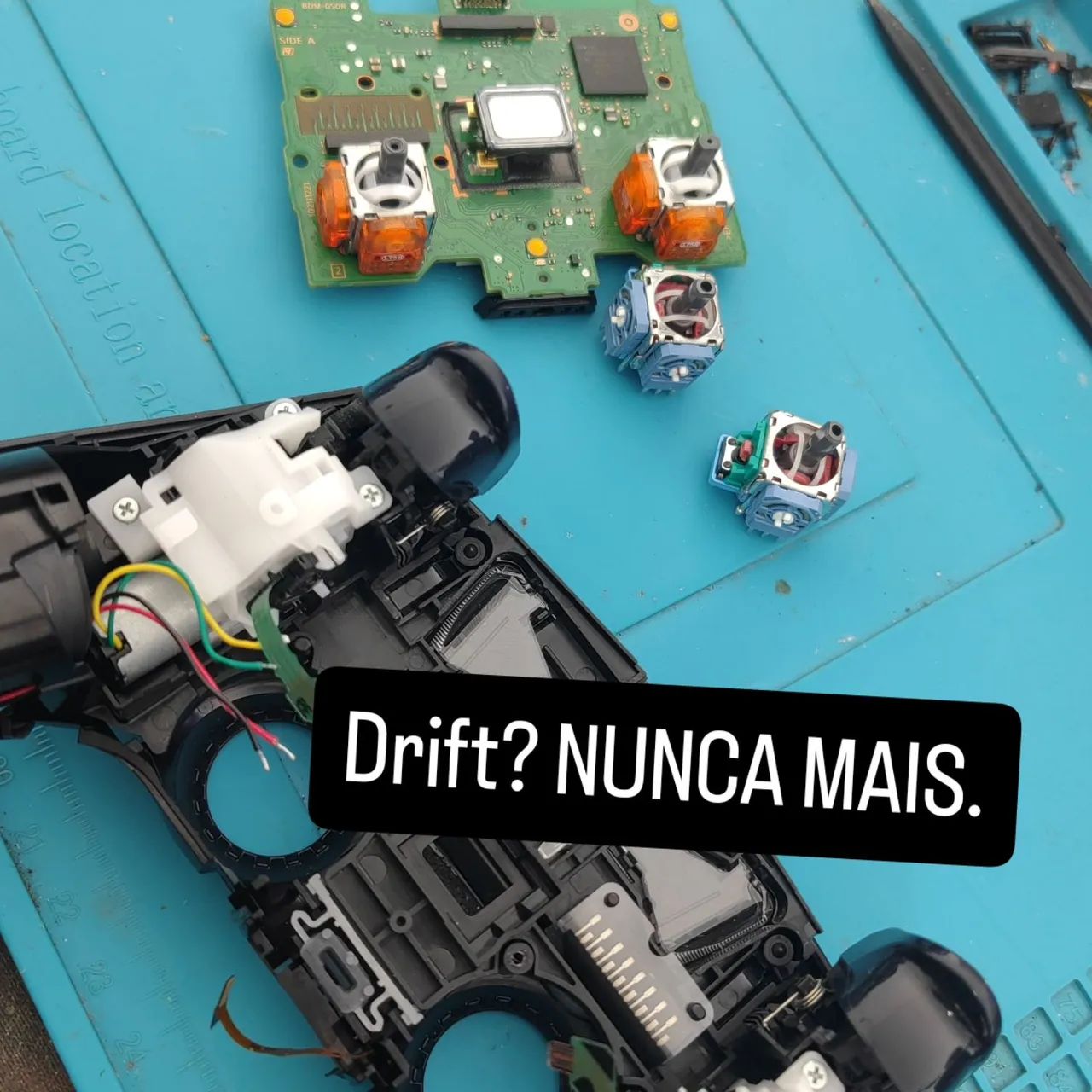 Controle PS5 Hall effect Dualsense TMR - Foto 4