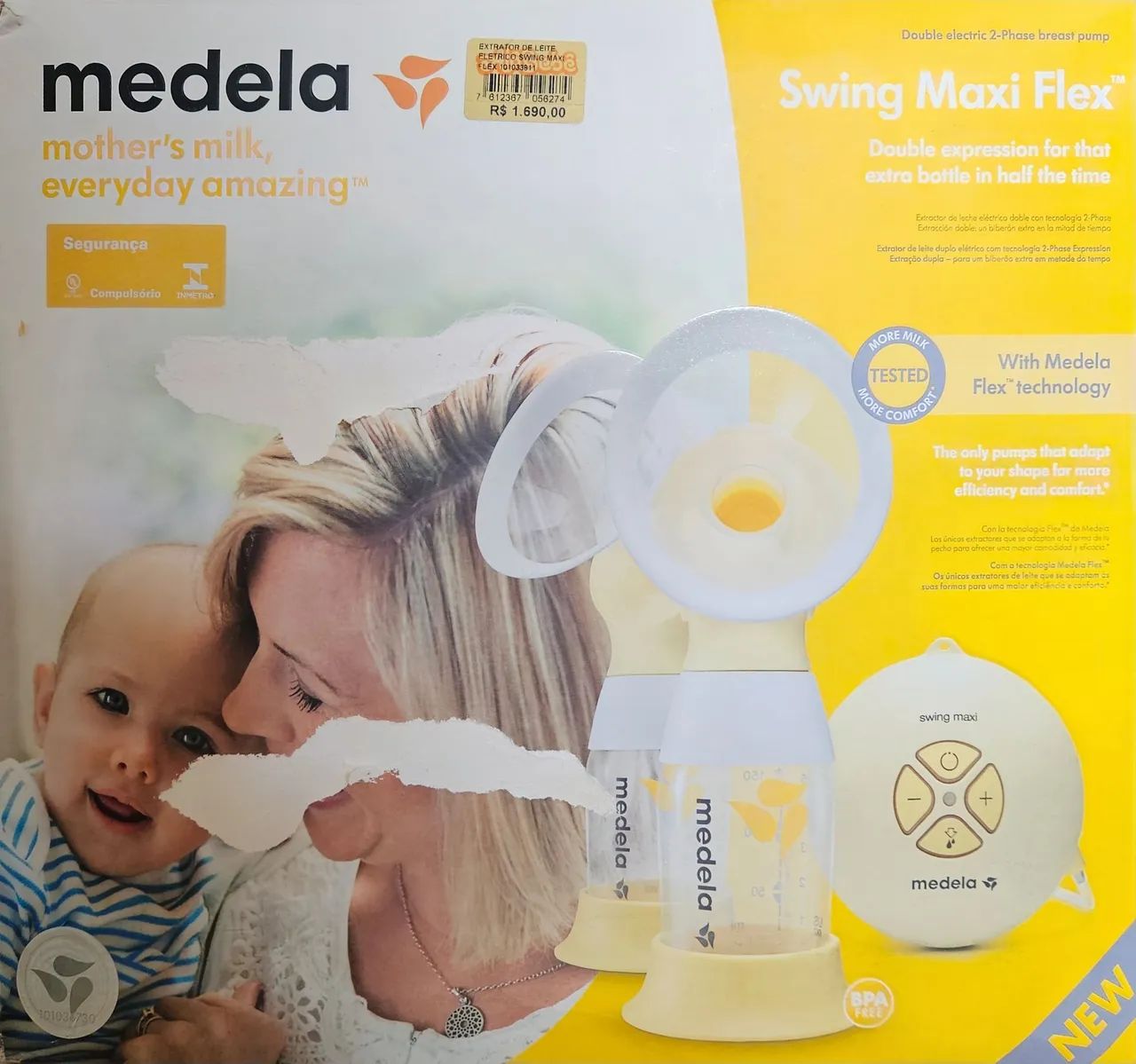 MEDELA Bomba extrator a de leite dupla