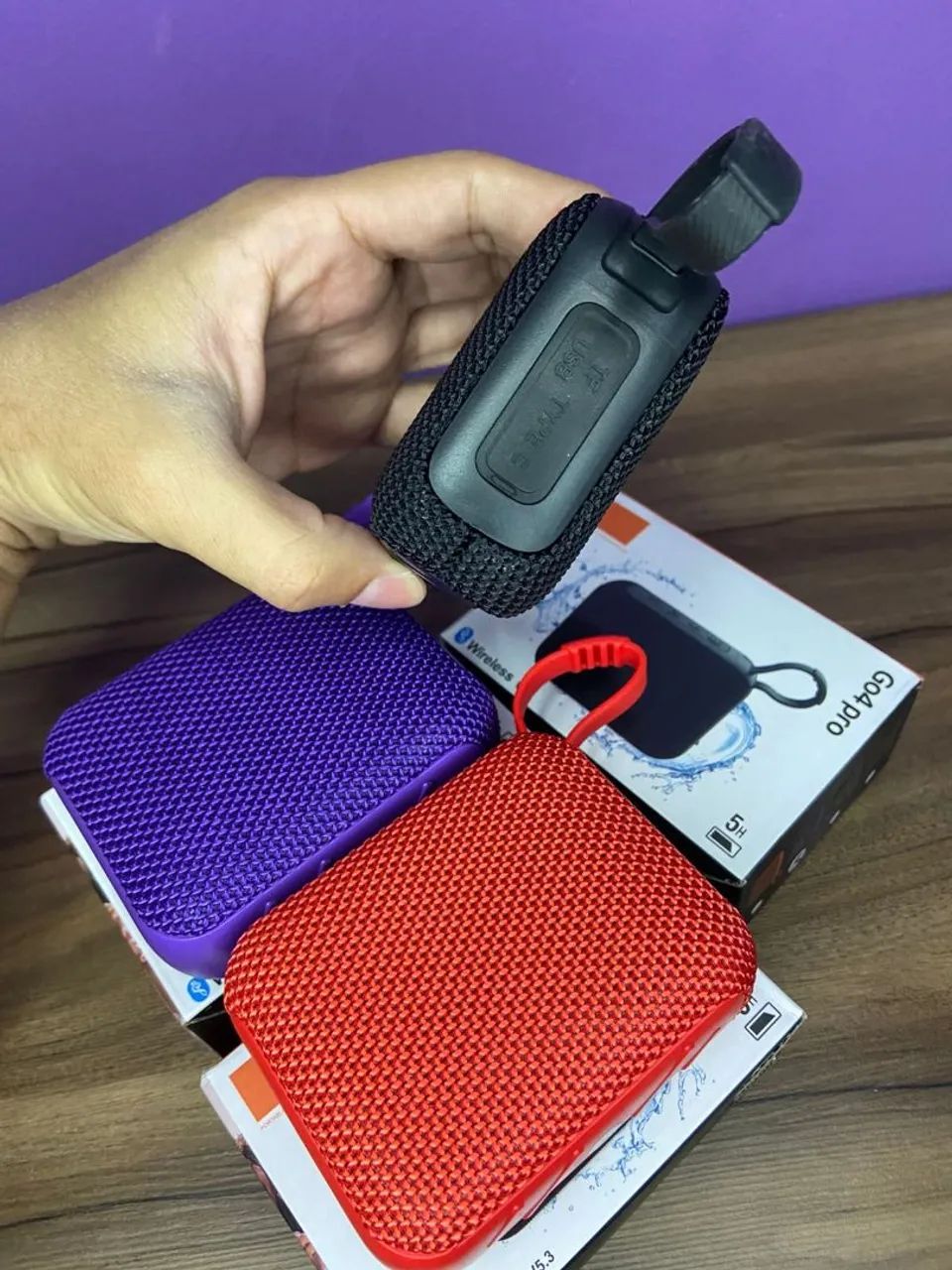 *Caixa de Som Bluetooth GO4 Pro Portátil* - Foto 4