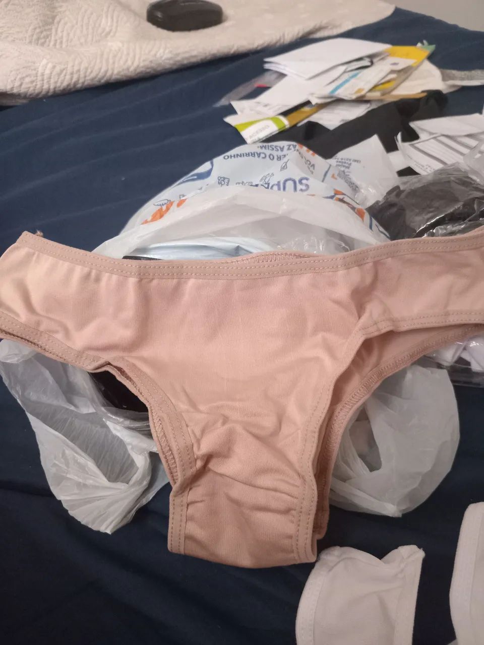 Calcinhas femininas de lycra. - Foto 2