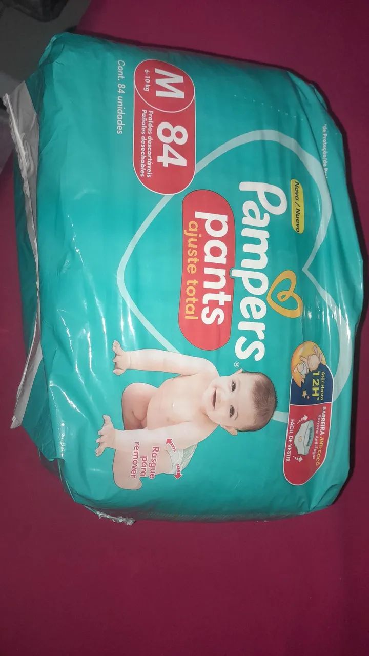 Fralda pampers