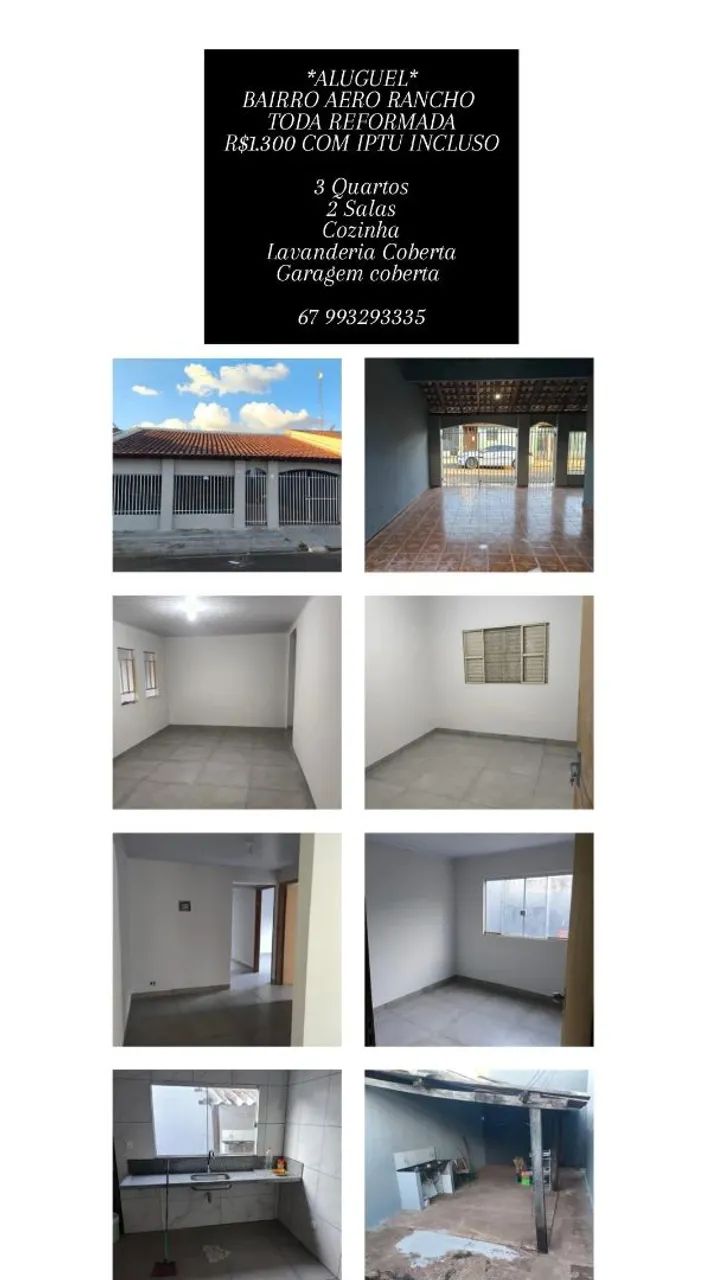 Foto - Campo Grande - Conjunto Aero Rancho