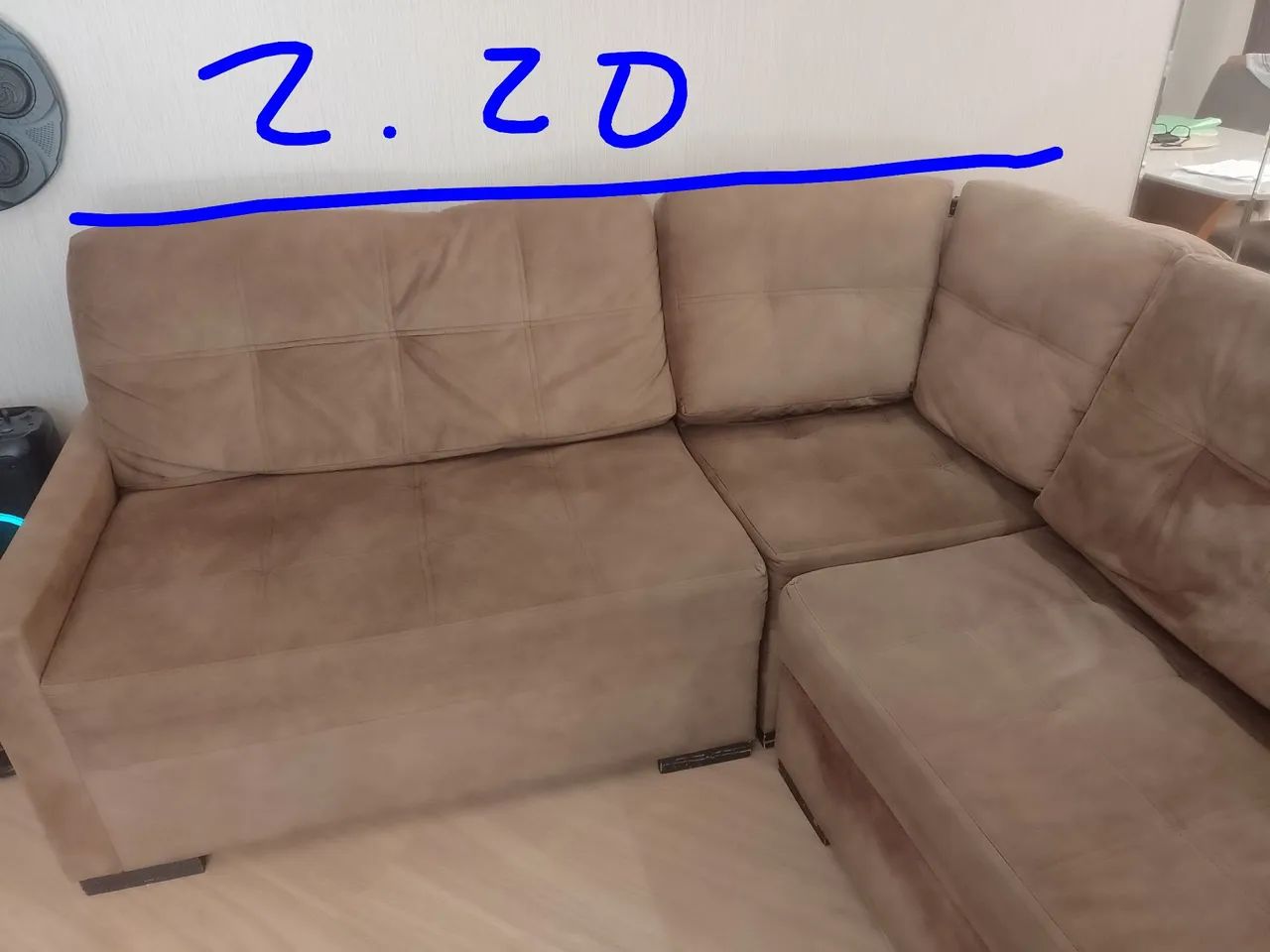 Vendo Sofá de canto 65171906096515123