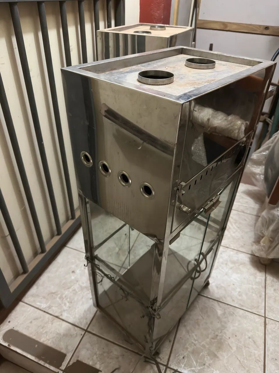 Carrinho para churrasco em inox  - Foto 5