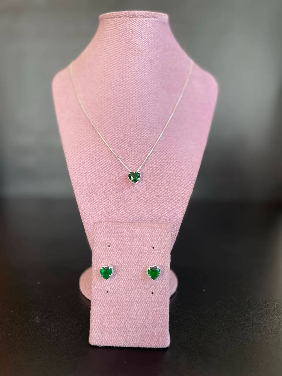 Conjunto em prata 925