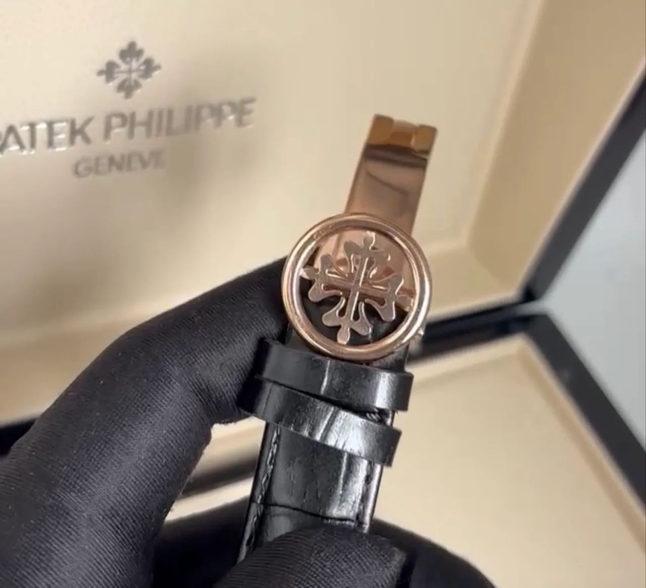 Relógio Masculino Patek Philippe - Safira - Automático - Couro -  Prem AAA+ - Foto 4