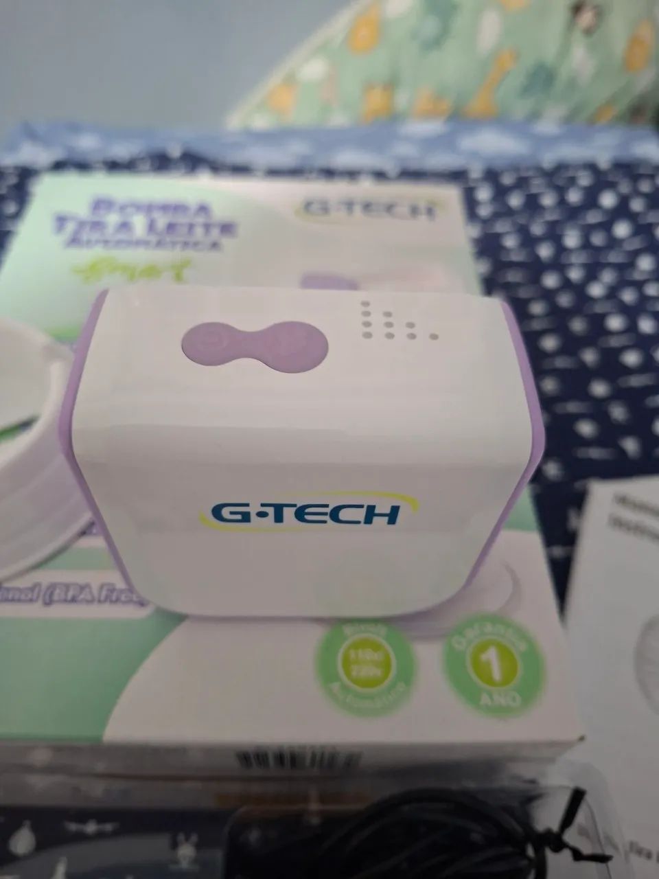Vendo bomba de tirar leite automática bivolt  - Foto 5