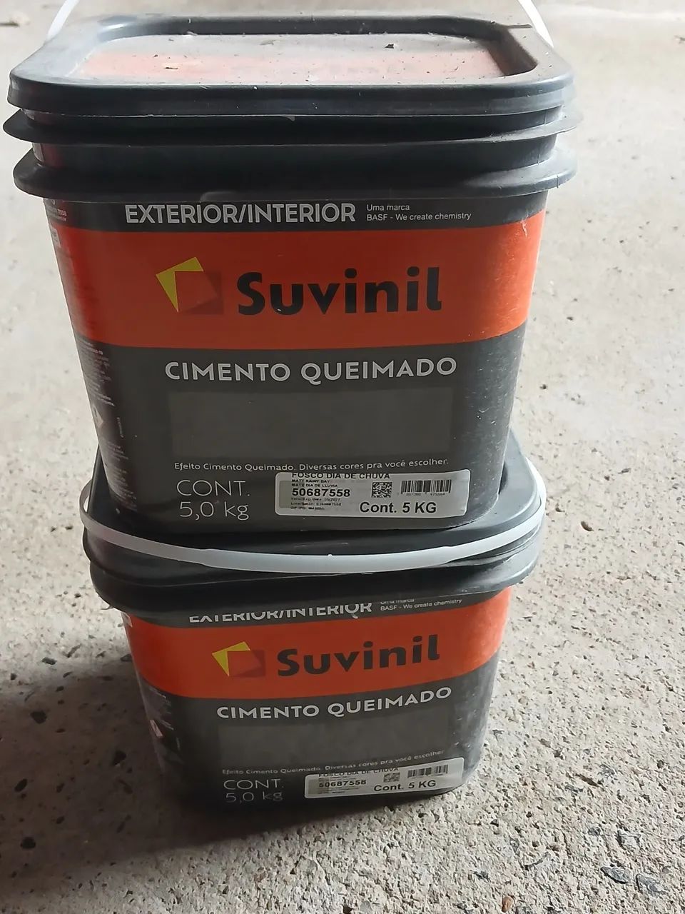 Cimento queimado Suvinil