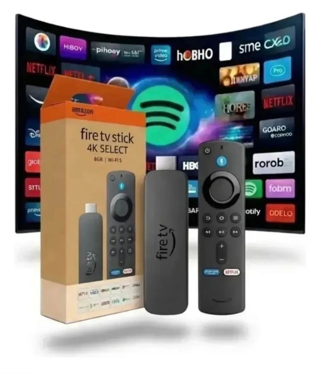 Dispositivo de Streaming Amazon Fire TV Stick 4K Select com Alexa e Wi-Fi - Foto 2