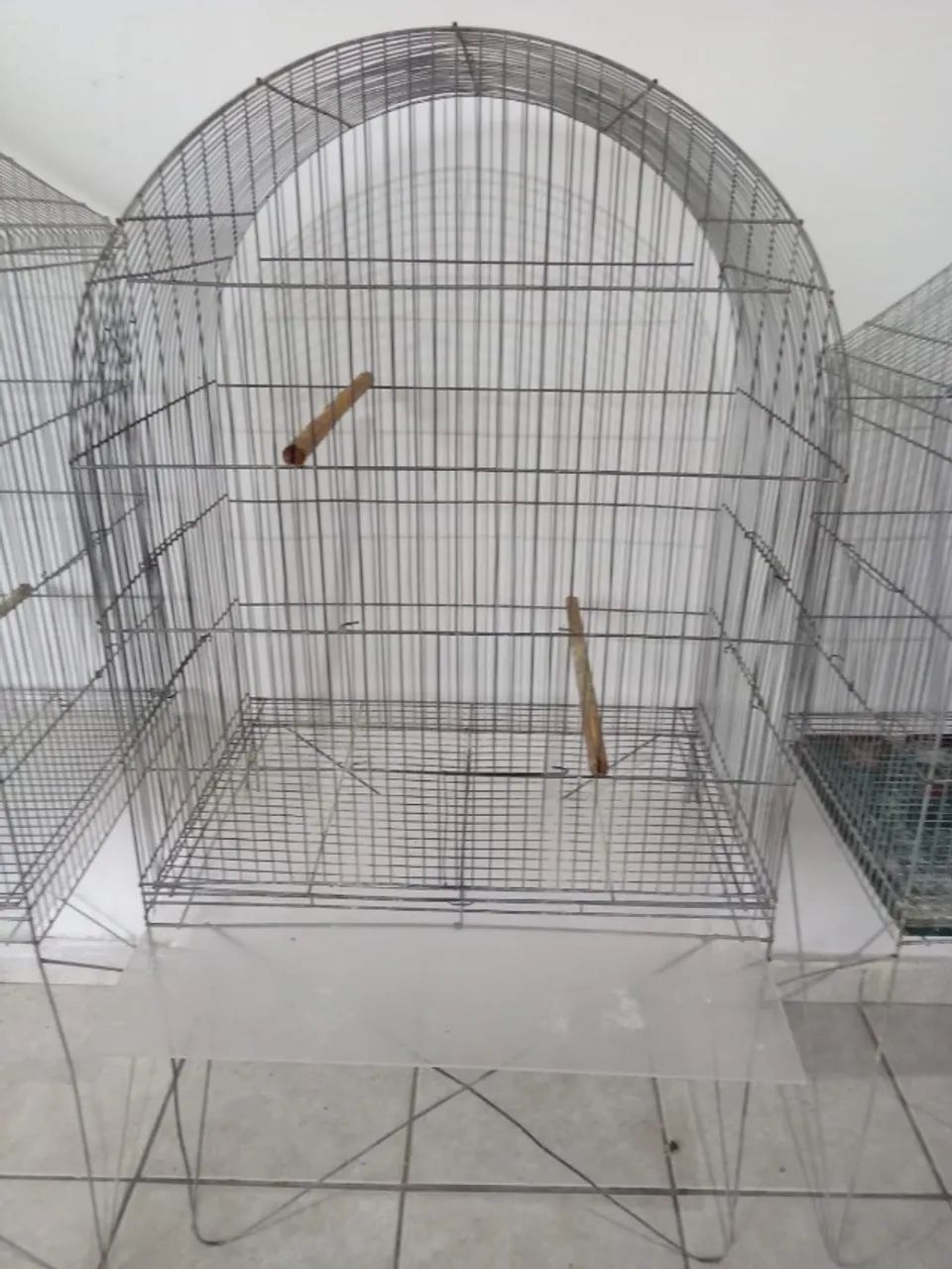 Viveiros/gaiolas para pássaros e Calopsitas (Obs: Leia a descrição do anúncio) - Foto 3