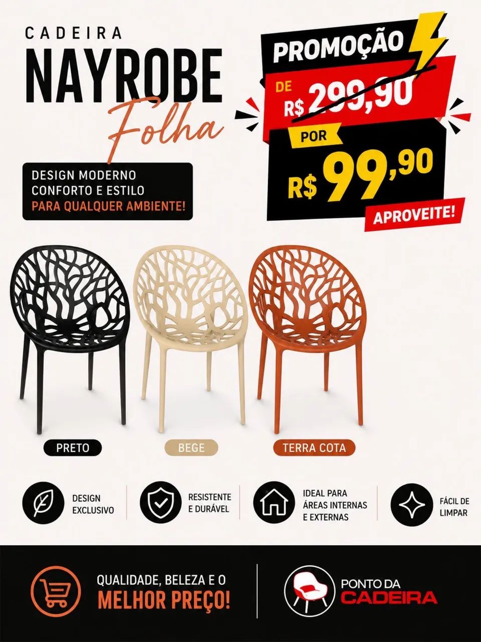 Cadeira folha