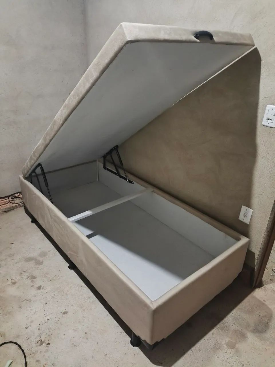 Box baú solteiro direito da fábrica 