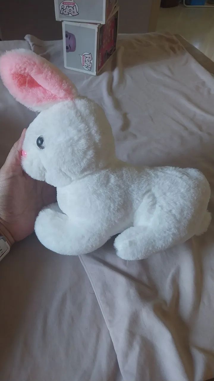 Pelúcia Coelho branco - Foto 2