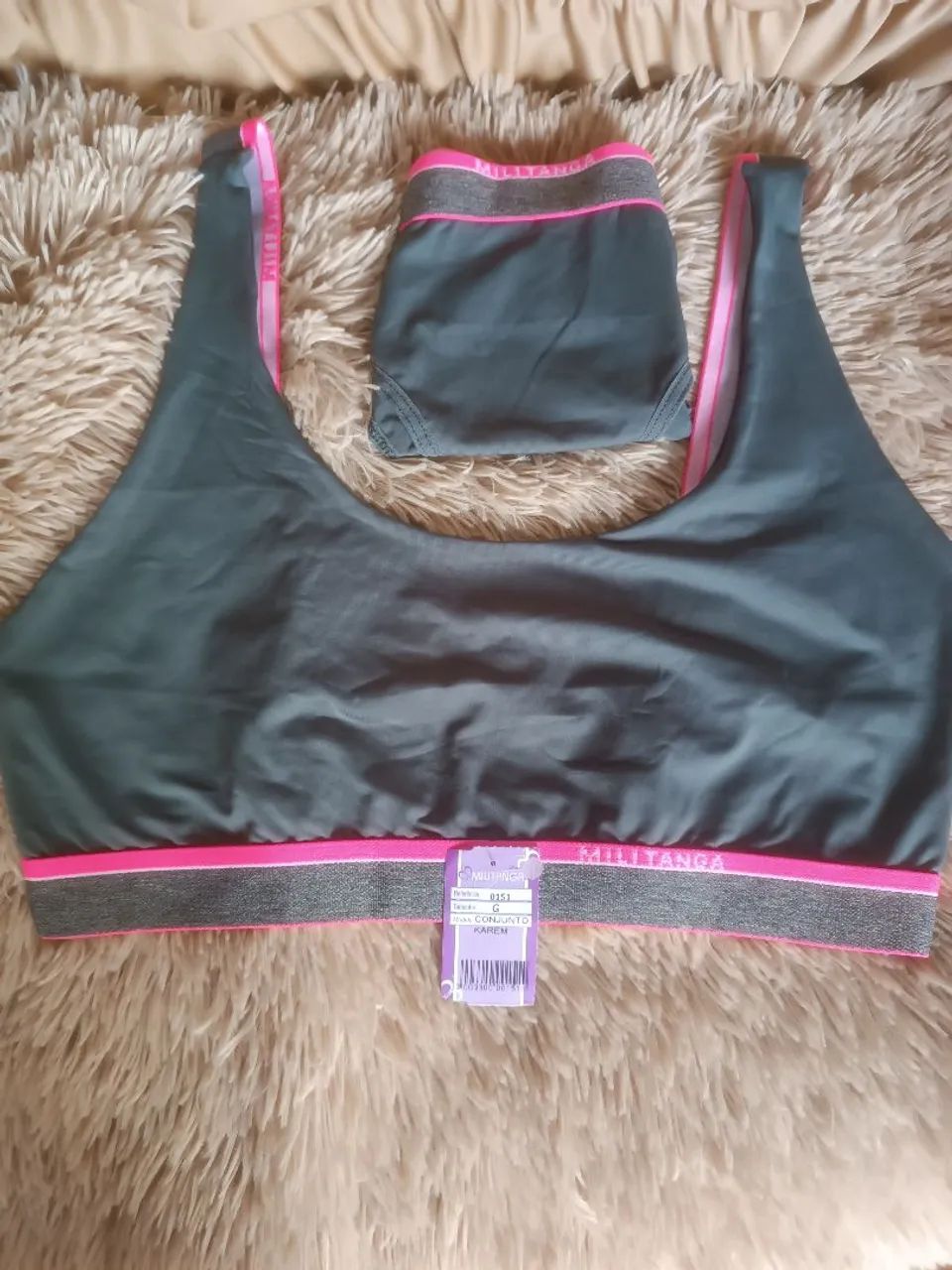 Conjunto Top Com Calcinha 