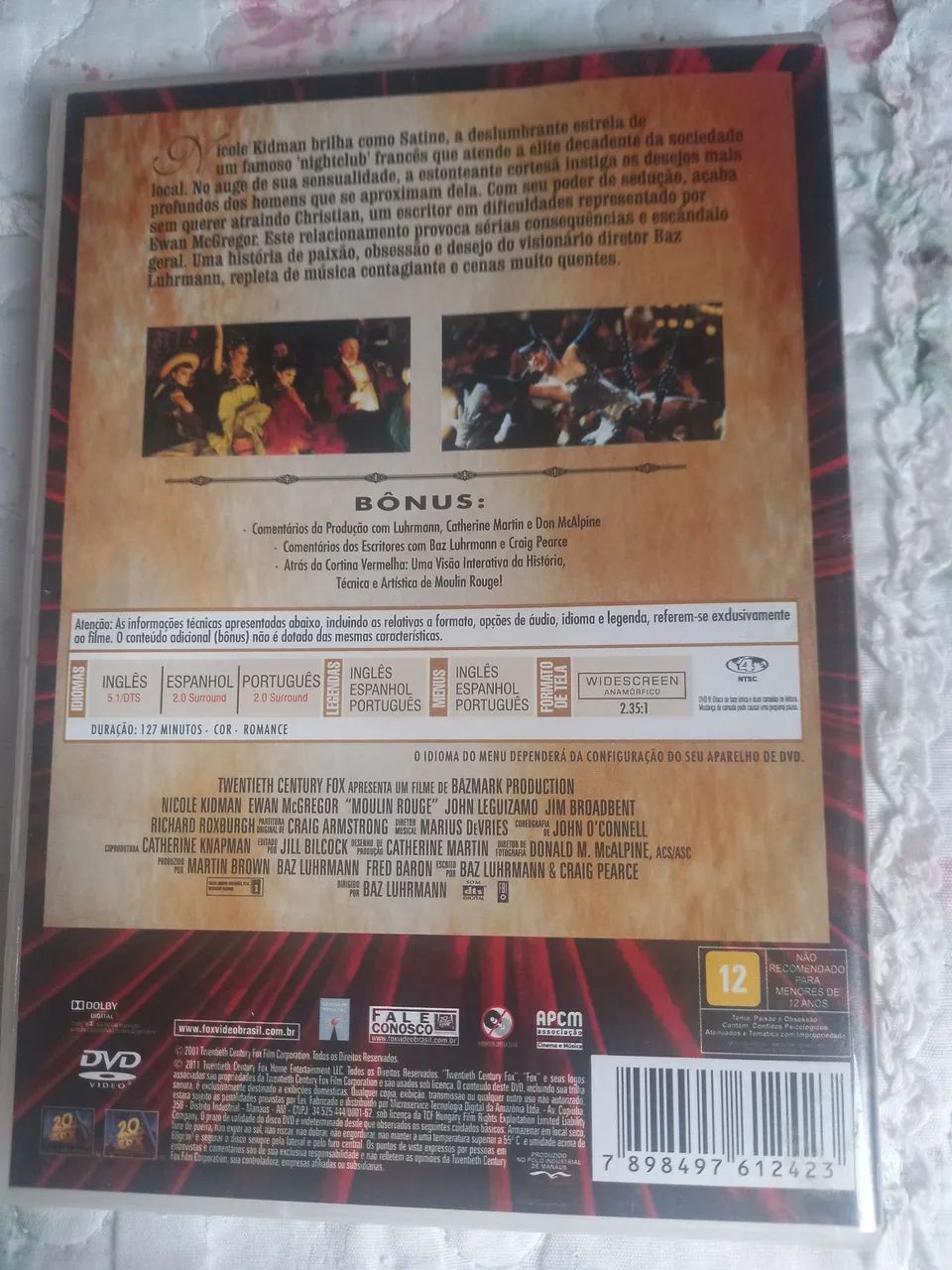 DVD Moulin Rouge - Foto 3