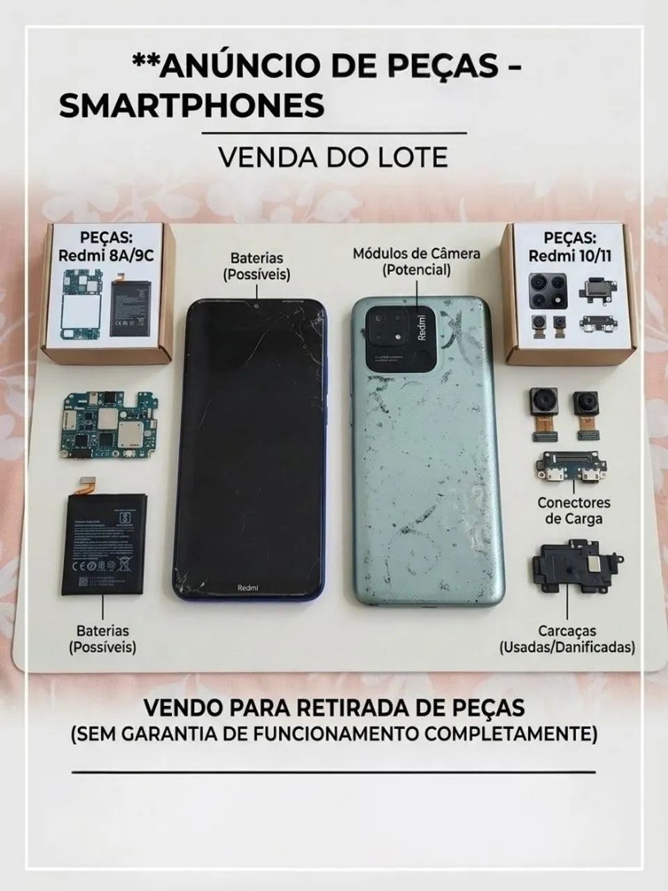 Peças de celular 