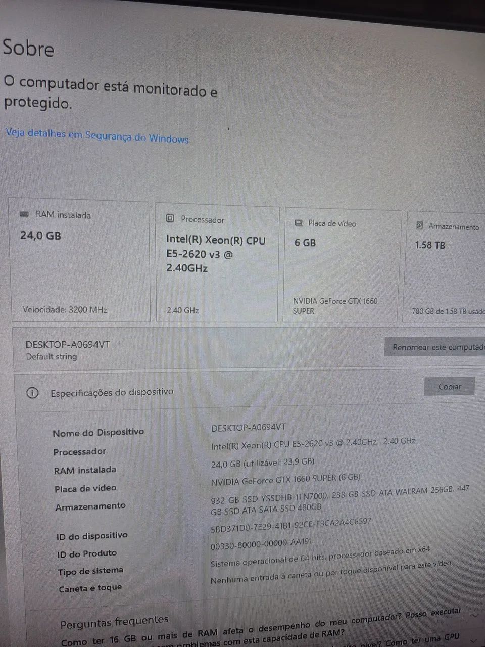 Pc gamer topssimo para sair rapido - Foto 2