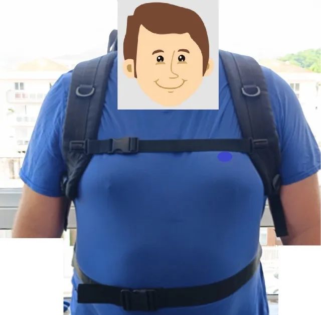 Mochila Acampamento 90 Litros com capa de chuva