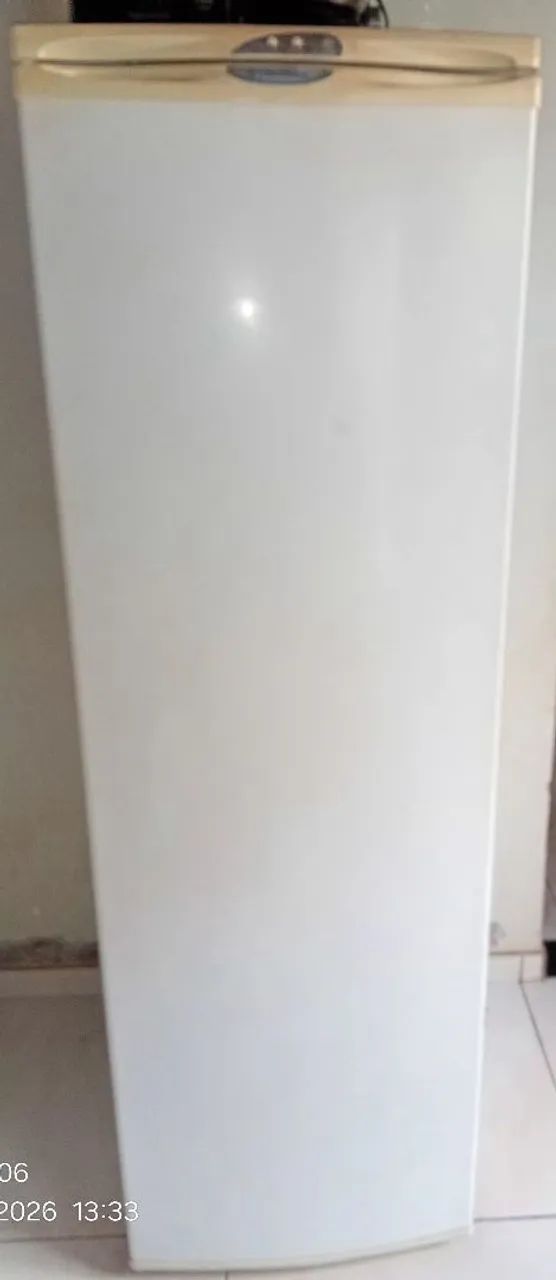 Freezer 250 lt  com sete divisões.