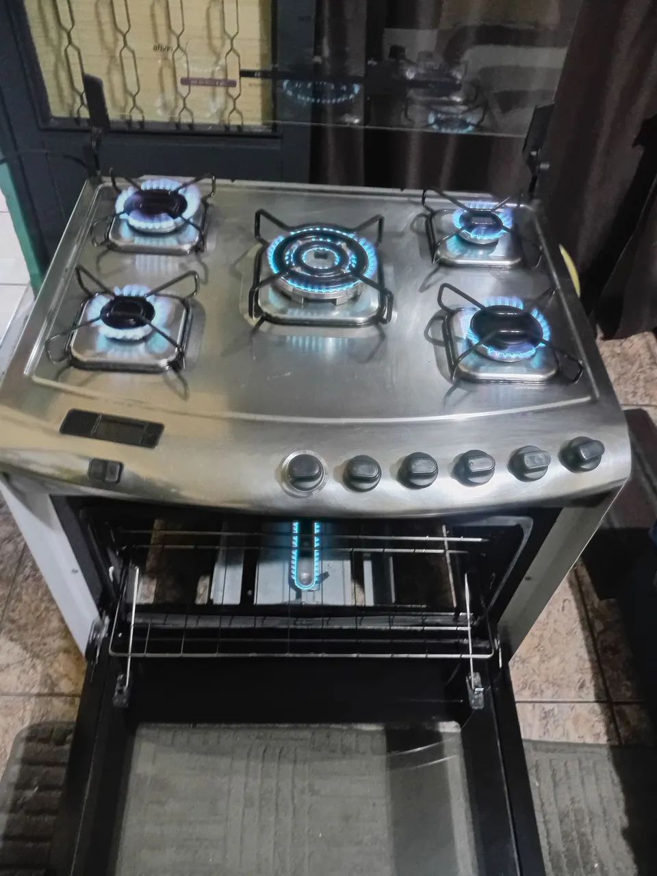 Fogao 5 bocas com timer - Foto 3