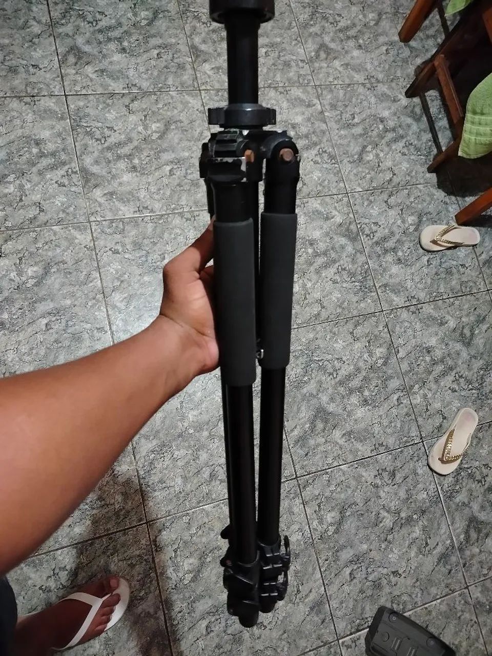 Tripé profissional câmera  - Foto 2