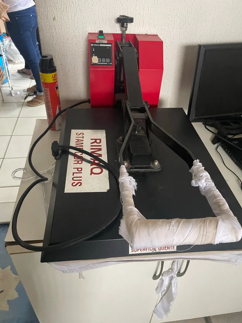 Prancha para sublimação 