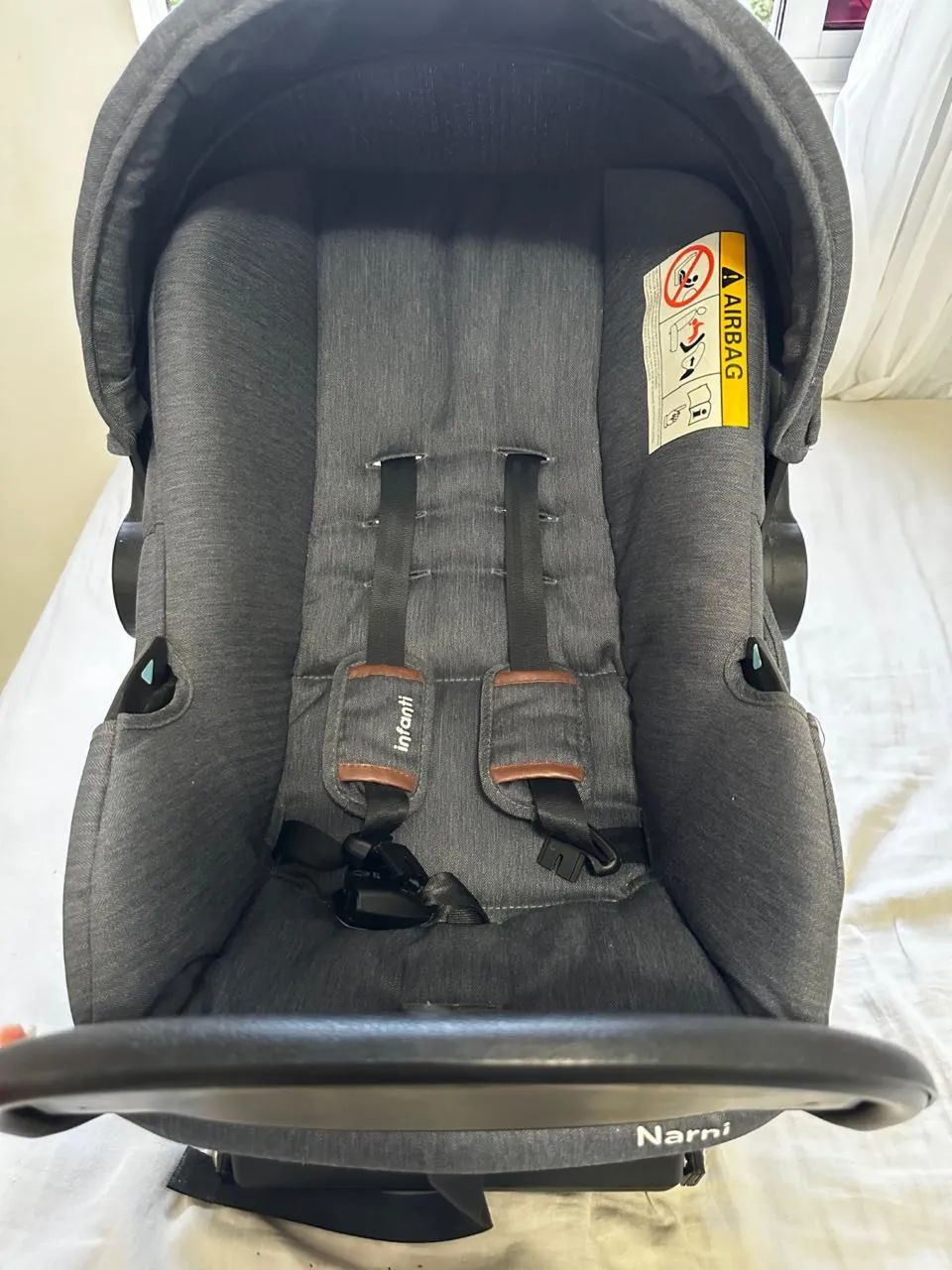 Bebê conforto com base isofix + carrinho  - Foto 2