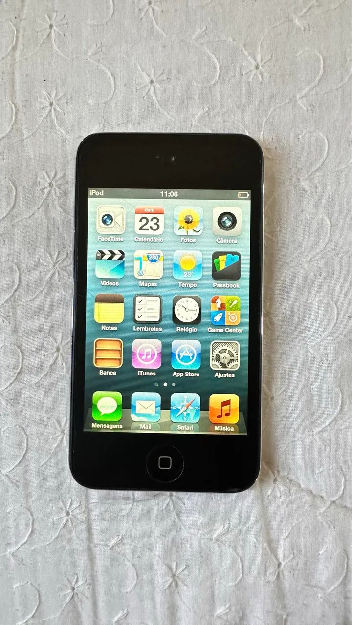 DSliteとipodせっと iPod touch 4ª Geração 8GB Original Apple - Conservado - Celulares