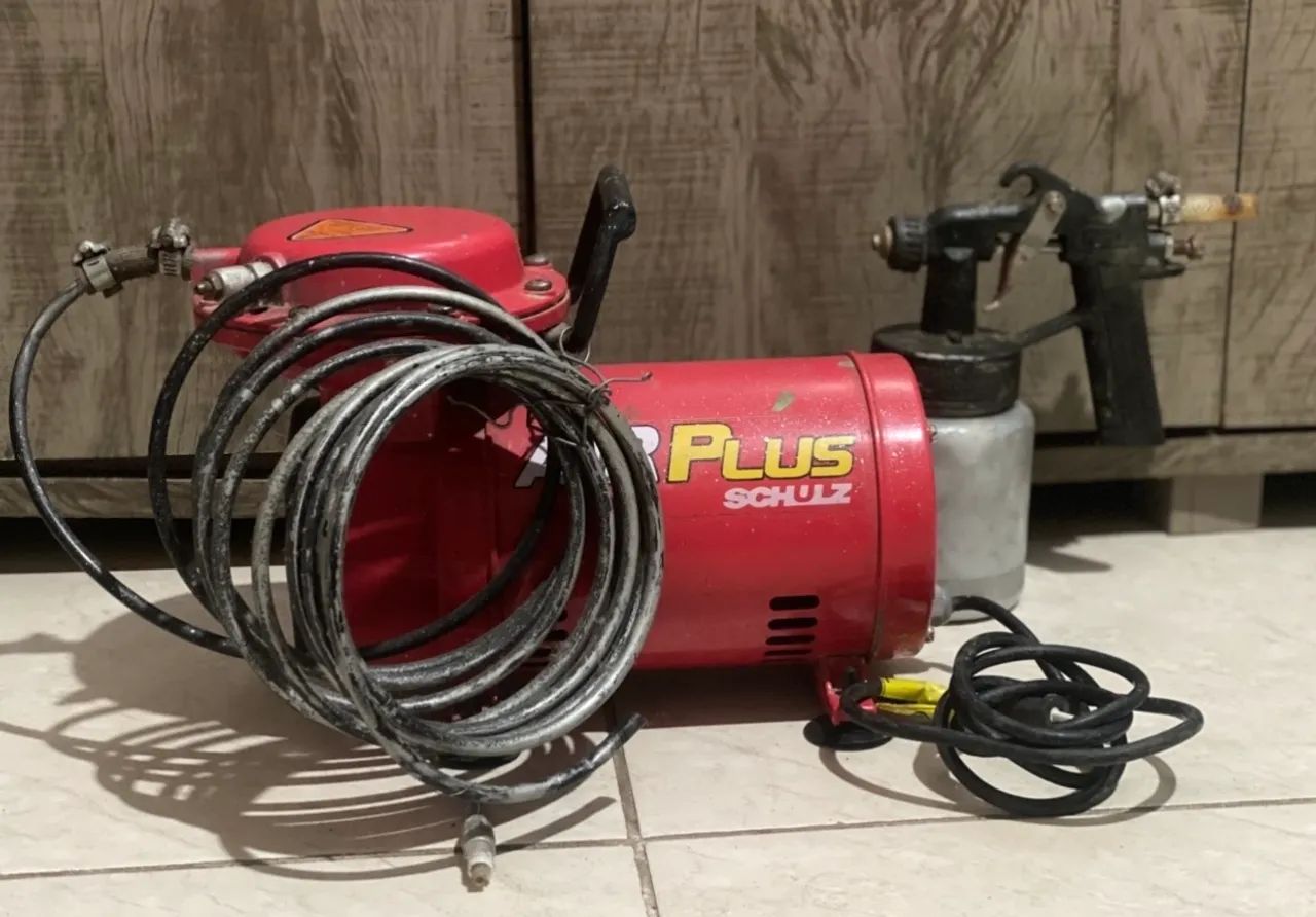 Motocompressor de Ar Portátil Schulz  - Foto 2