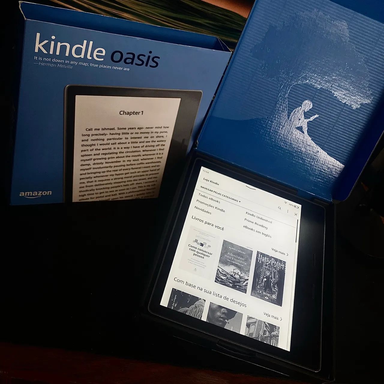 Kindle Oasis 9ª Geração | C/Caixa Original e Manuais | Super Novo