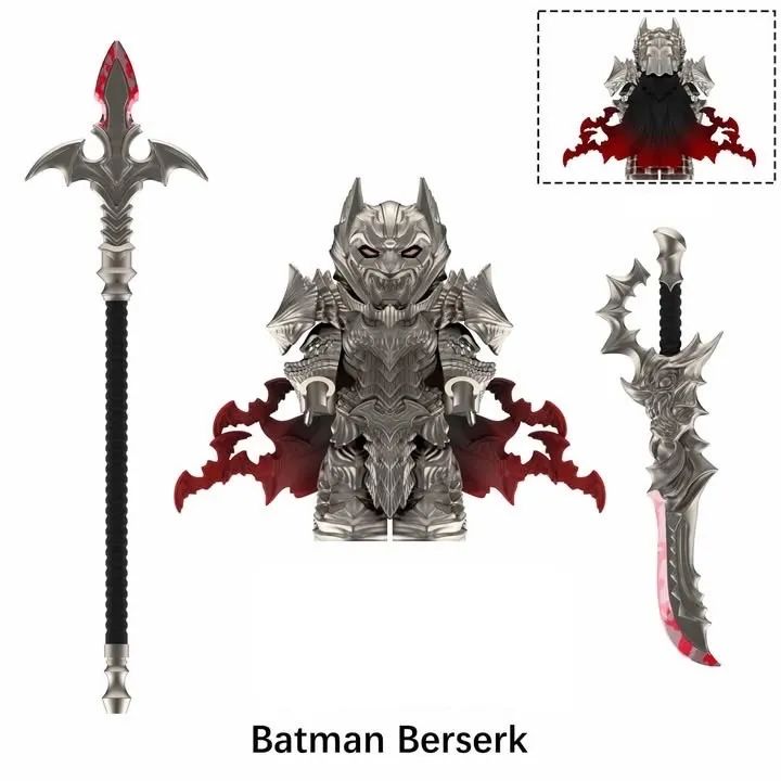 Batman The Berserker Rage Mode - Minifigura Colecionável - Foto 4